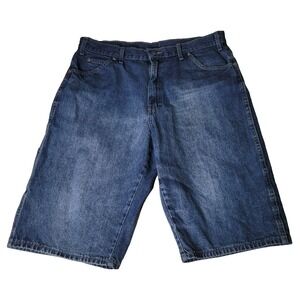 Dickies Jorts Mens 36 Carpenter Denim Shorts Dark Wash Skater Vintage
